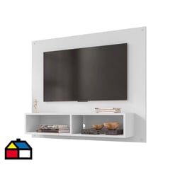 HOGA - Panel rack tv 42 viena blanco 90x108x25 cm