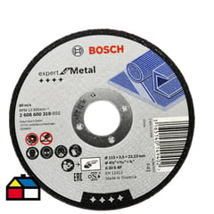 BOSCH - Disco de corte metal 4,5"