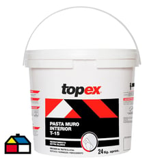 TOPEX - Pasta muro interior TR-15 tineta 24kilos