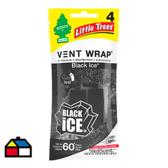 LITTLE TREES - Aroma Vent Wrap Black Ice