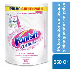 VANISH - Quitamanchas blanco rosa doypack 850 gr