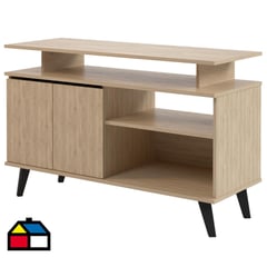 SILCOSIL - Rack Narvik alto 111x42x71 cm madera