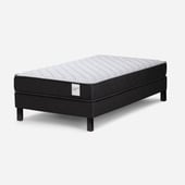 ROSEN - Cama Europea Wave 1.5 plazas Grafito