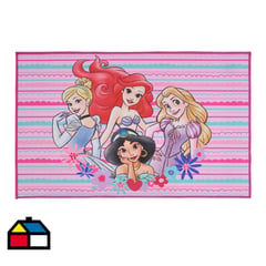 DISNEY - Alfombra 80x120 cm Princess Sweet