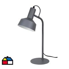 LEDZONE - Lámpara de Mesa Bergen 1 Luz E14 Gris