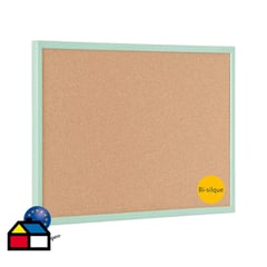 BI SILQUE - Pizarra Corcho 60x40 Mdf Pastel Verde Bi-silque