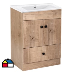 DOMSA - Kit mueble vanitorio B60PH-W P 80x47x80 cm