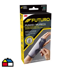 FUTURO - Muñequera con Férula Reversible Ajustable Gris