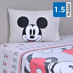 DISNEY - Sábana Mickey Original 1.5 plazas Multicolor