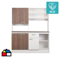 CIC - Mueble de cocina Paula 5 ptas 1 cajon 150x180x45