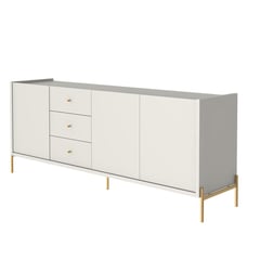 DECOCASA - Buffet Jasper Off White Gold