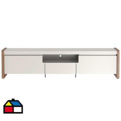 DECOCASA - Rack Bristol 2.1 Off White