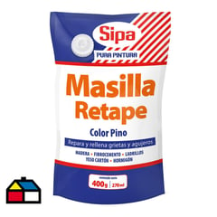 SIPA - Masilla retape Pino 400 gr