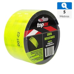 TOPEX - Cinta reflectante 50mmx5m am dot-c2