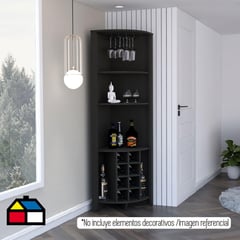 TUHOME - Bar esquinero Essential wengue