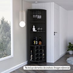 TUHOME - Bar esquinero Essential wengue