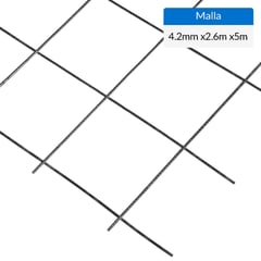 GENERICO - 2.60 x 5m. Malla Acma C- 92 Con economía de borde