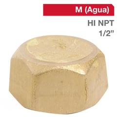 GRIFESA - Tapa Gorro Bronce HI NPT 1/2" 1u