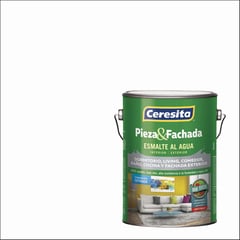 CERESITA - Pieza y fachada satinado blanco 1 gl