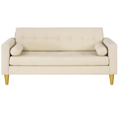 BODEVIR - Sofa Retro 3C PU 01 Beige