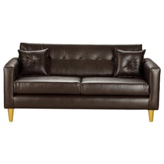 BODEVIR - Sofa New Retro 3C PU 01 Chocolate