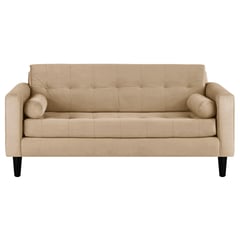 BODEVIR - Sofa Retro 3 Cuerpos Felpa 00