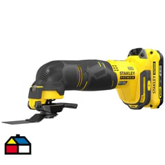 STANLEY - Multiherramienta oscilante 20v brushless + 2 baterías 2ah + cargador