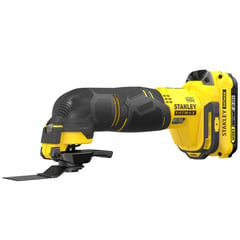 STANLEY - Multiherramienta oscilante 20v brushless + 2 baterías 2ah + cargador