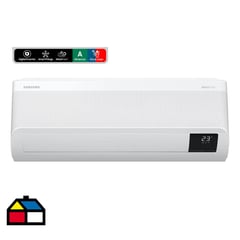 SAMSUNG - Aire Acondicionado Split Inverter 12000 BTU frío/calor Wind-Free Wifi