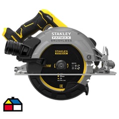 STANLEY - Sierra circular inalámbrica 7 1/4"20v brushless+2baterías 2ah+cargador