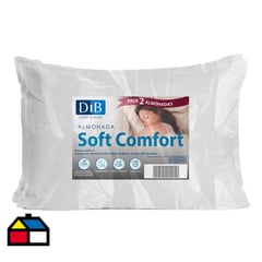 DIB - Pack 2 almohadas Soft Comfort