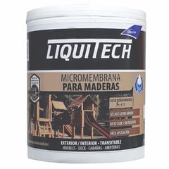 MERCLIN - Pintura para Maderas Micromembrana Satinado 1 l natural