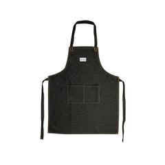 DECO EXPRESS - Delantal de cocina jeans negro