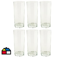 DECO EXPRESS - Set 6 vasos mauricio 245 ml