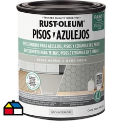 RUST OLEUM - Pintura Base para Pisos y Azulejos Beige Arena de 946 ml