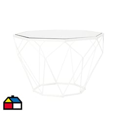 DE PIES A CABEZA - Mesa De Centro Madison 60 Cms Blanca