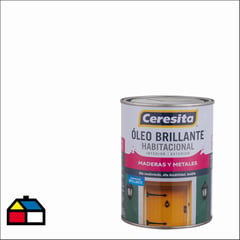 CERESITA - Óleo brillante 1/4 gl blanco