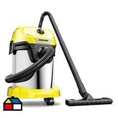 KARCHER - Aspiradora tambor polvo agua 17 litros 1000 W