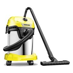 KARCHER - Aspiradora de Polvo y Agua Tambor 17 Litros 1000 W WD 3 S-17