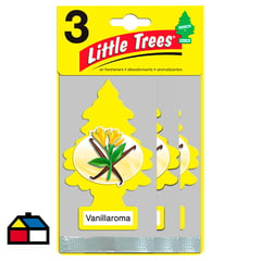 LITTLE TREES - Aromatizante Pinito 3-Pack fragancia Vainilla