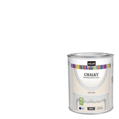 KOLOR - Pintura Tizada Chalky Blanco Lienzo Mate 1L