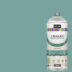 KOLOR - Pintura Tizada Chalky en Spray Verde Océano Mate 400ml