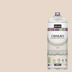 KOLOR - Pintura Tizada Chalky en Spray Crudo Mate 400ml