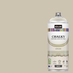 KOLOR - Pintura Tizada Chalky en Spray Cappuchino Mate 400ml