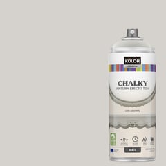 KOLOR - Pintura Tizada Chalky en Spray Gris Londres Mate 400ml