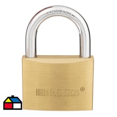 BRINKS - Candado 60 mm brass