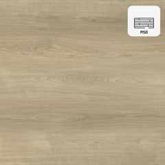 ETERSOL - Piso Vinílico SPC 4 mm 18x122 cm Piso Vinílico Madera Beige 2.196 m2