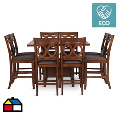 CIC - Juego de comedor Boston 8 sillas