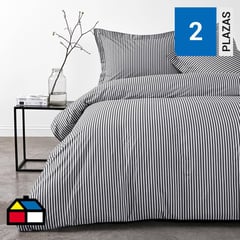 ROYAL SUPREME - Funda plumón Linen Stripes 2 plazas