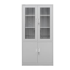 MOVILOCKERS - Storage 4 Puerta(s) 4 Repisa(s) 90xx40 cm Gris Agata